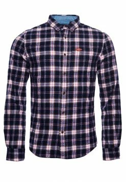 Superdry HERITAGE - Shirt - Heritage Navy Check -Superdry Shop fa6e06d014fe4fedb991fef70425926b