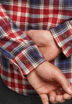 Superdry VINTAGE LUMBERJACK - Shirt - Cedar Check Red Chilli -Superdry Shop fa90900789a547a288a270125e643429