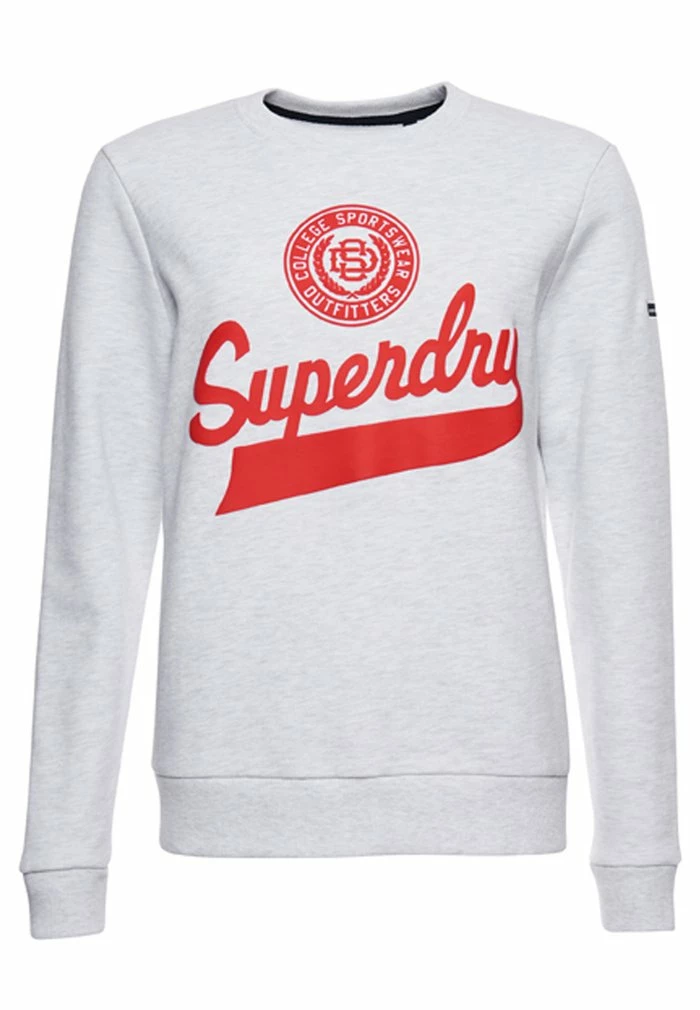 Superdry SCRIPT STYLE - Sweatshirt - Ice Marl 7 Superdry SCRIPT STYLE - Sweatshirt - Ice Marl - Image 7