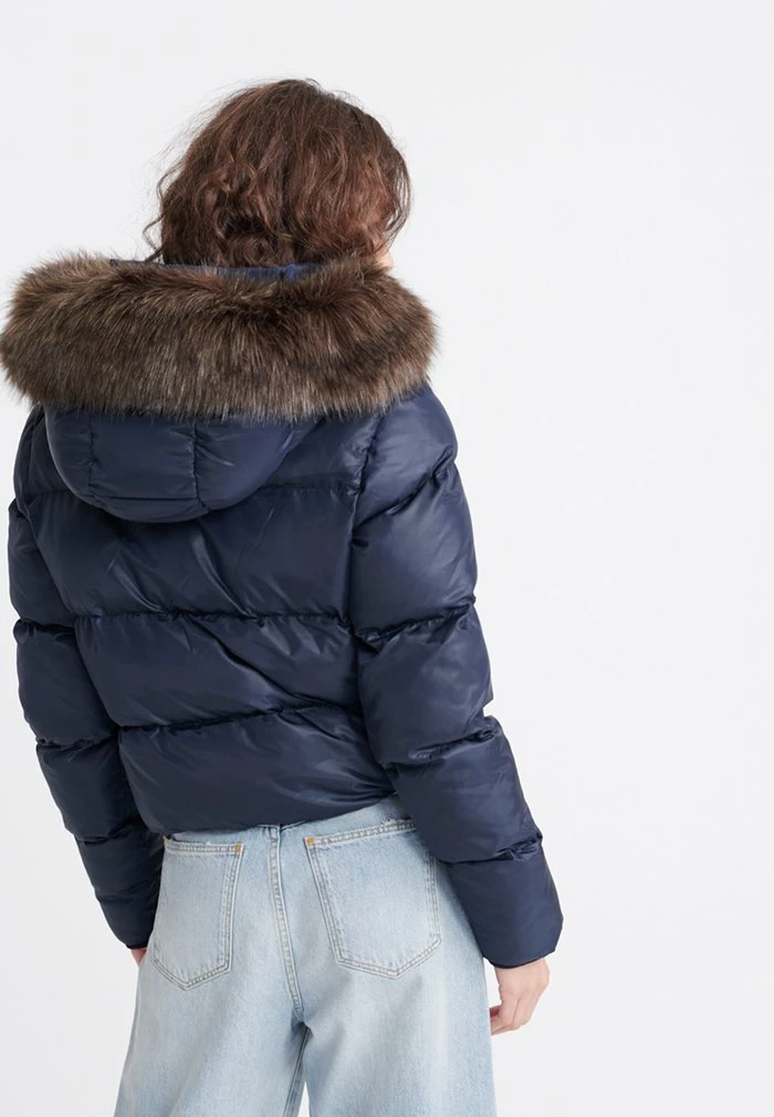 Superdry Winter Jacket - Navy 3 Superdry Winter Jacket - Navy - Image 3