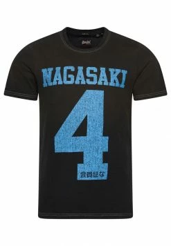 Superdry Print T-shirt - Vintage Black