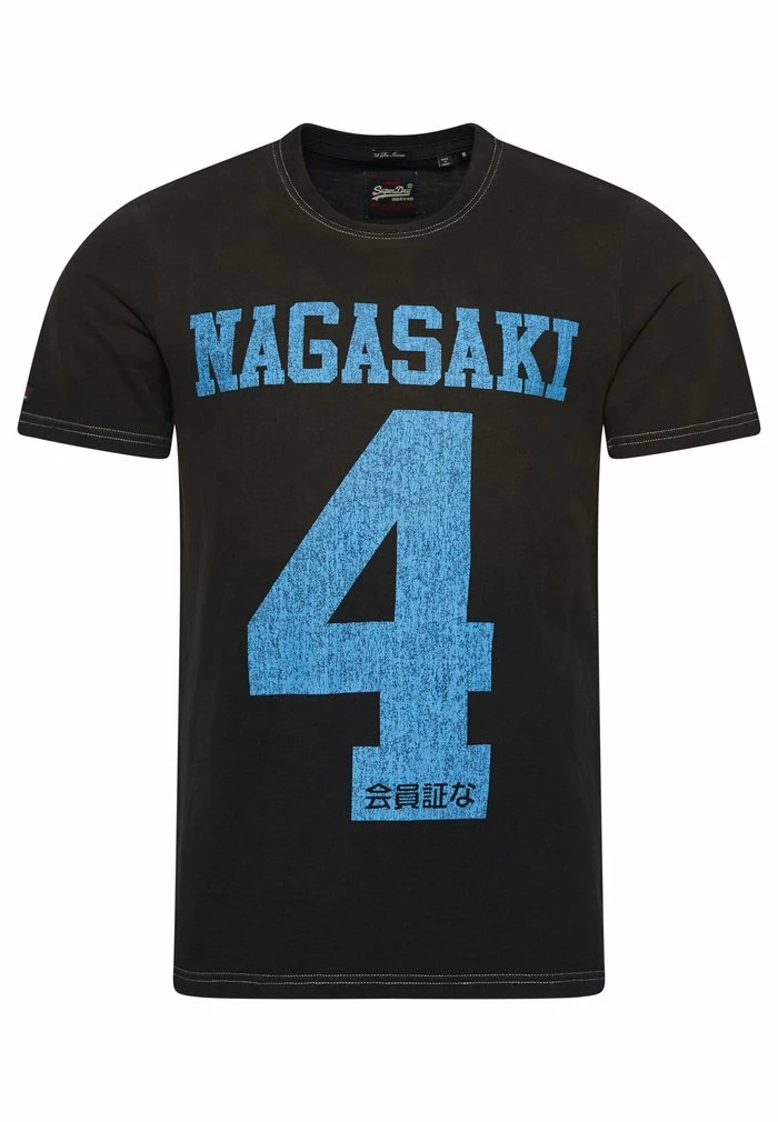 Superdry Print T-shirt - Vintage Black 1 Superdry Print T-shirt - Vintage Black