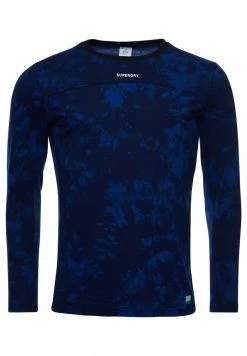 Superdry Long Sleeved Top - Navy Tie Dye -Superdry Shop fb040af6a5534ca6a79a0fbc35bf0c5c