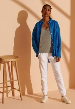 Superdry Top - Frost Grey Marl