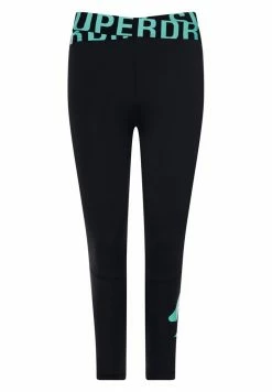 Superdry Leggings - Trousers - Black Hot Mint -Superdry Shop fb3bc91aa48c4c47b8275a10e4631a75