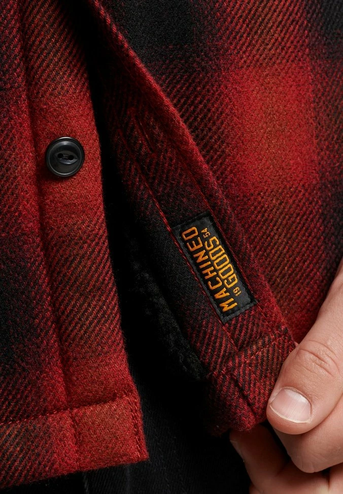 Superdry MILLER - Shirt - Redwood Check 4 Superdry MILLER - Shirt - Redwood Check - Image 4