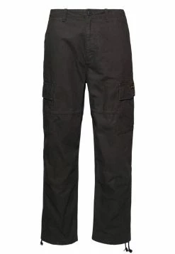 Superdry BAGGY - Cargo Trousers - Washed Black -Superdry Shop fb9039433ce04da0a0c18f3c1a7c0ad8