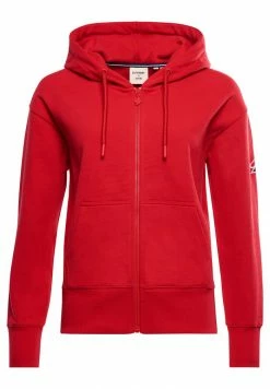 Superdry Zip-up Sweatshirt - Risk Red -Superdry Shop fbb1a34194a74bea9cfdb9f99a5ec32b