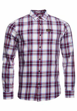 Superdry WORKWEAR LITE - Shirt - Winter Blue Check -Superdry Shop fc3030224e2b461588e8b11907fcb3d0
