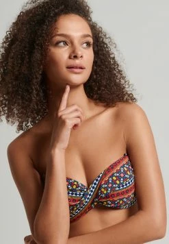 Superdry VINTAGE TWIST - Bikini Top - Multi Geo