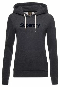 Superdry Hoodie - Dark Marl -Superdry Shop fc79a0d3be22428cb7007e945c8566db