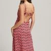 Superdry VINTAGE CAMI STRAPPY - Day Dress - Nautical Red Rope