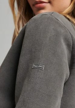 Superdry VINTAGE LOGO BOROUGH CREW - Sweatshirt - Vintage Black -Superdry Shop fce96c88d4b54023b5ac13371eea4170