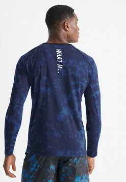 Superdry Long Sleeved Top - Navy Tie Dye -Superdry Shop fd747b45d6034bc5a7a0c8f0f5c941c9