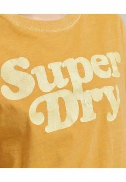 Superdry VINTAGE COOPER CLASSIC - Print T-shirt - Orange -Superdry Shop fdcededac02449f88825b3b5ec199f48