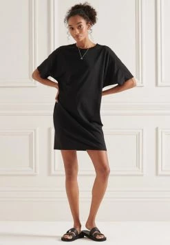 Superdry Jersey Dress - Black
