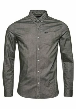 Superdry VINTAGE OXFORD - Shirt - Surplus Goods Olive -Superdry Shop fe067913a4734cd9883145caed91e930