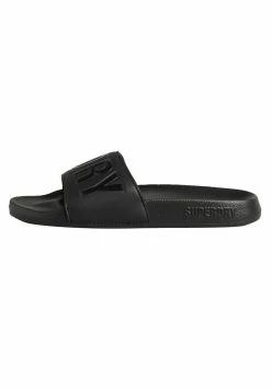 Superdry CODE CORE - Pool Slides - Black