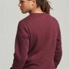 Superdry VINTAGE - Sweatshirt - Track Burgundy Marl
