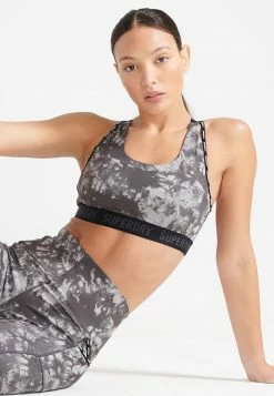 Superdry Bustier - Grey Tie Dye