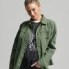 Superdry VINTAGE - Button-down Blouse - Olive Khaki