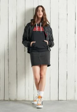 Superdry Hoodie - Black