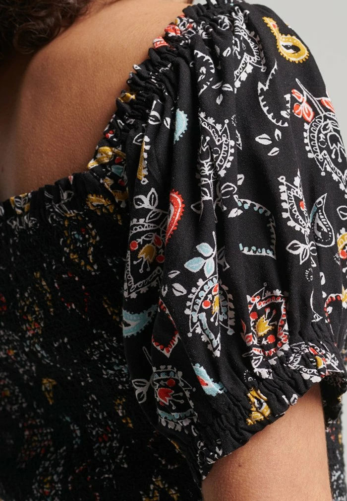 Superdry Blouse - Olivia Paisley Floral 4 Superdry Blouse - Olivia Paisley Floral - Image 4