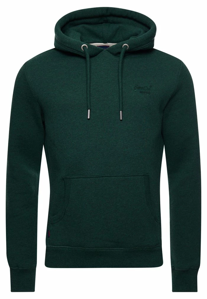 Superdry VINTAGE LOGO EMBROIDERED - Hoodie - Heritage Pine Green Marl 5 Superdry VINTAGE LOGO EMBROIDERED - Hoodie - Heritage Pine Green Marl - Image 5