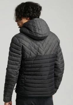 Superdry TWEED MIX FUJI - Winter Jacket - Charcoal Herringbone -Superdry Shop ff9e9b6a088c4d60a94a5116436862e6