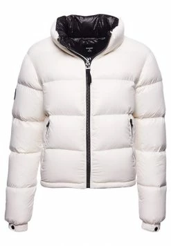 Superdry LUXE ALPINE - Down Jacket - White -Superdry Shop ffc282415dae47fd9b4f38b87a43a99c