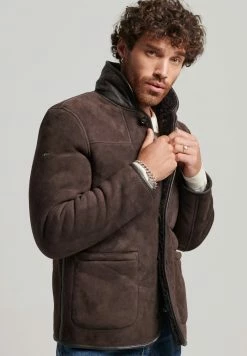 Superdry SHEARLING DECK - Winter Jacket - Combi -Superdry Shop ffd615664dd541409f4a4432bc2d5556