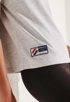 Superdry BOXY - Print T-shirt - Ice Marl -Superdry Shop fff3f20f9c7b48b19ade5fa55b7140b2